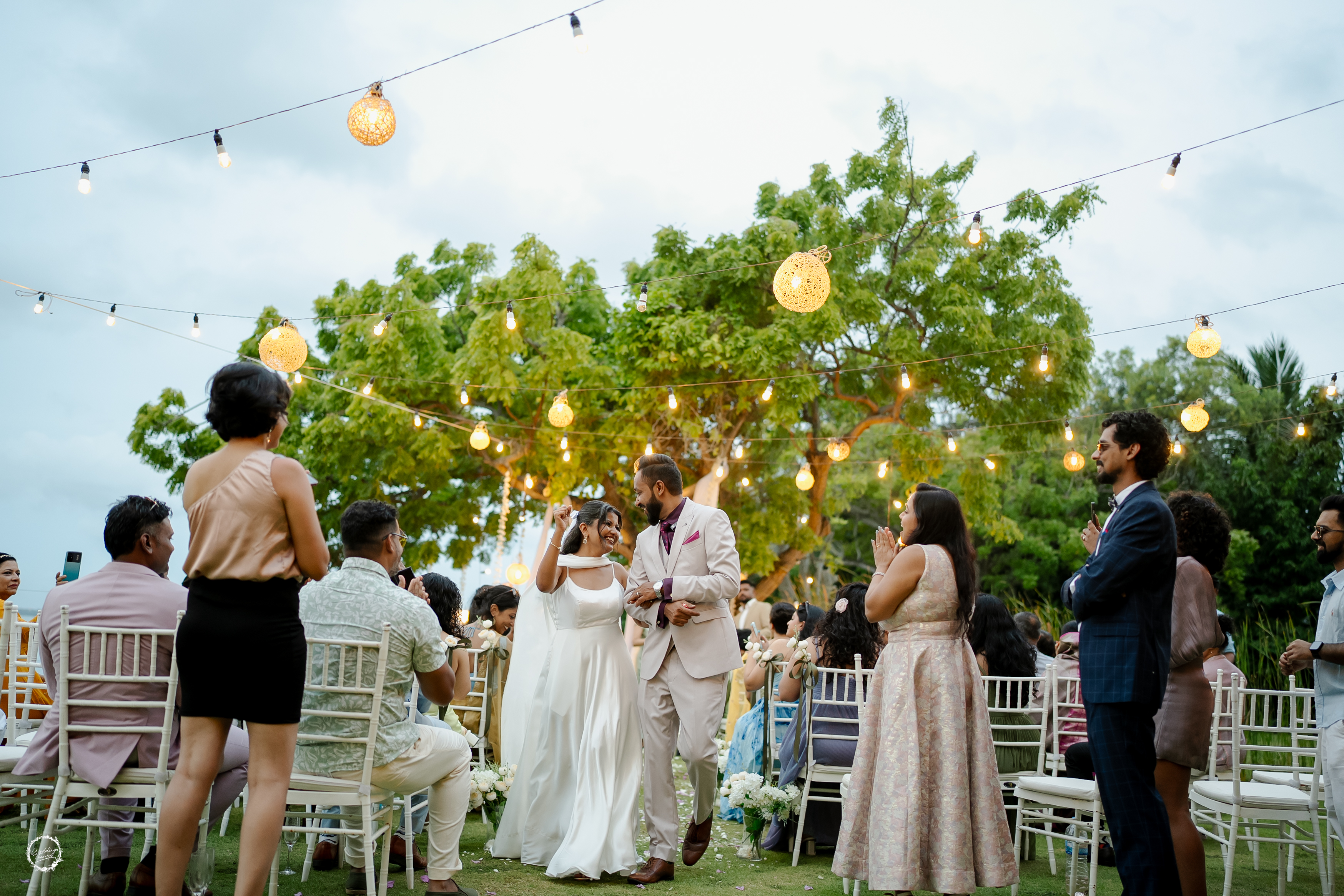 candid couple wedding photo